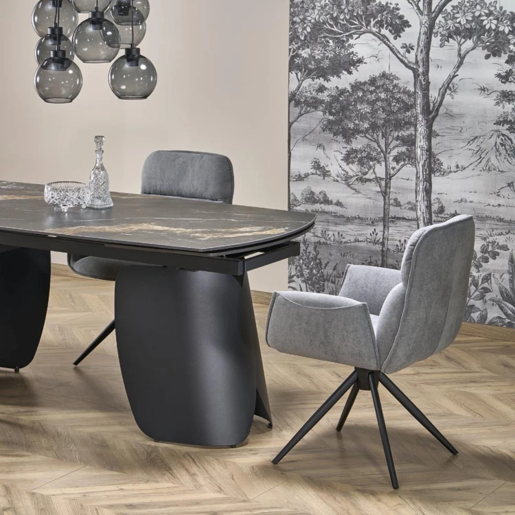 Lampa wisząca koło CUBUS GRAPHITE 9