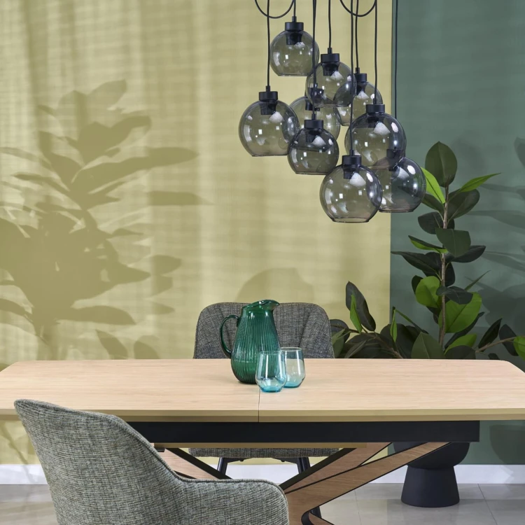 Lampa wisząca koło CUBUS GRAPHITE 9
