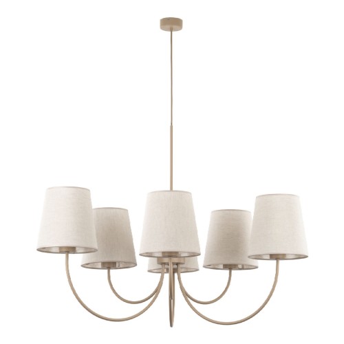 Lampa wisząca CANDI SABIA 6XE27