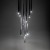 Lampa wisząca PIANO BLACK 10