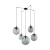 Lampa wisząca ESME GRAPHITE 5