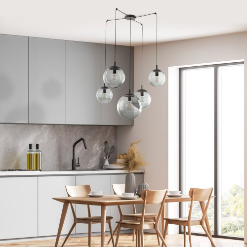 Lampa wisząca ESME GRAPHITE 5