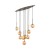 Lampa wisząca ESTERA BROWN 9