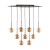 Lampa wisząca ESTERA BROWN 9