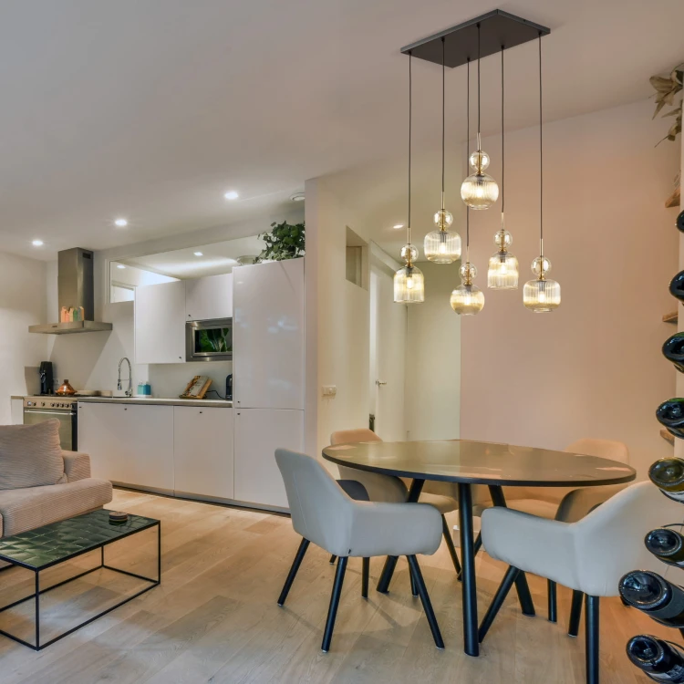 Lampa wisząca SOPHIA COGNAC 6XE14