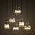 Lampa wisząca SOPHIA COGNAC 6XE14