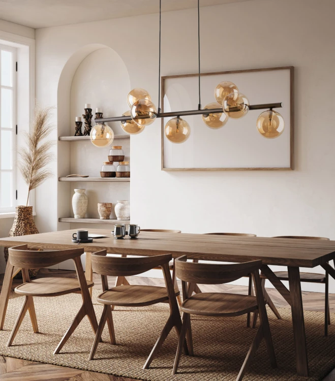 Lampa wisząca ESTERA BROWN 9