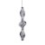 Lampa wisząca ELVA BLACK LED 22W