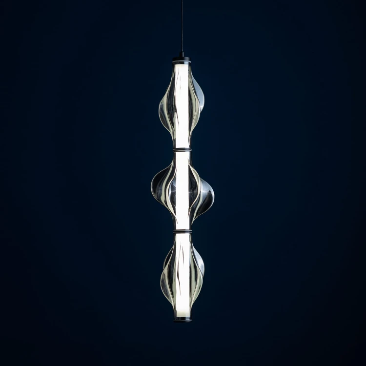 Lampa wisząca ELVA BLACK LED 22W