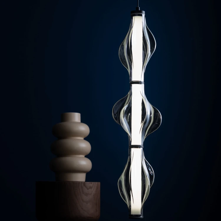 Lampa wisząca ELVA BLACK LED 22W
