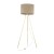 Lampa podłogowa UMBERTO LINEN GOLD