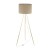 Lampa podłogowa UMBERTO LINEN GOLD