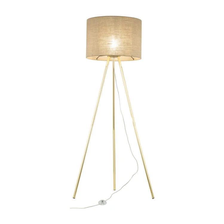 Lampa podłogowa UMBERTO LINEN GOLD