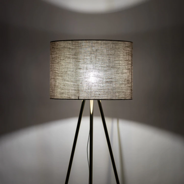 Lampa podłogowa UMBERTO LINEN GOLD