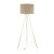Lampa podłogowa UMBERTO LINEN GOLD