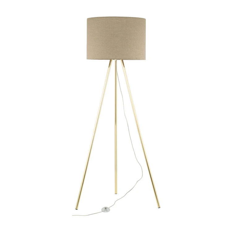 Lampa podłogowa UMBERTO LINEN GOLD