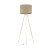 Lampa podłogowa UMBERTO LINEN GOLD