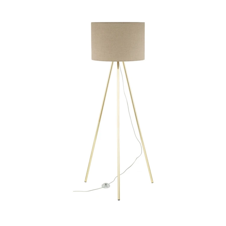 Lampa podłogowa UMBERTO LINEN GOLD