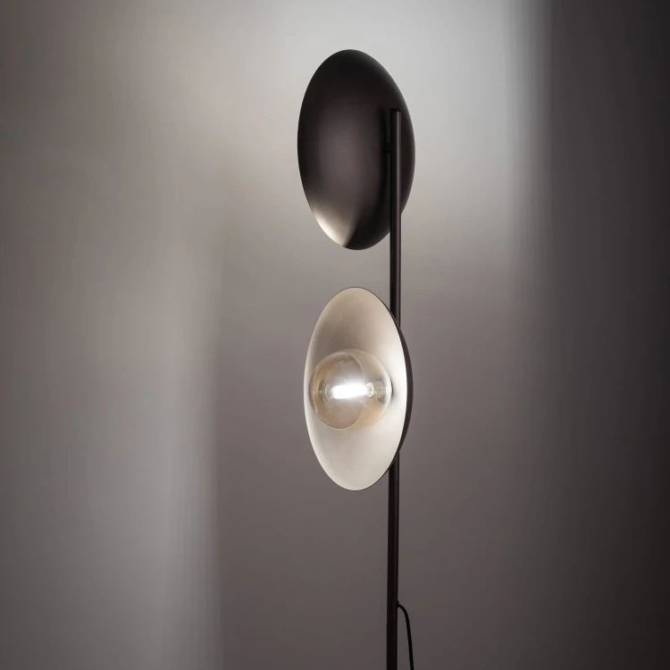 Lampa podłogowa SLATE NEW BROWN GLASS 2XG9