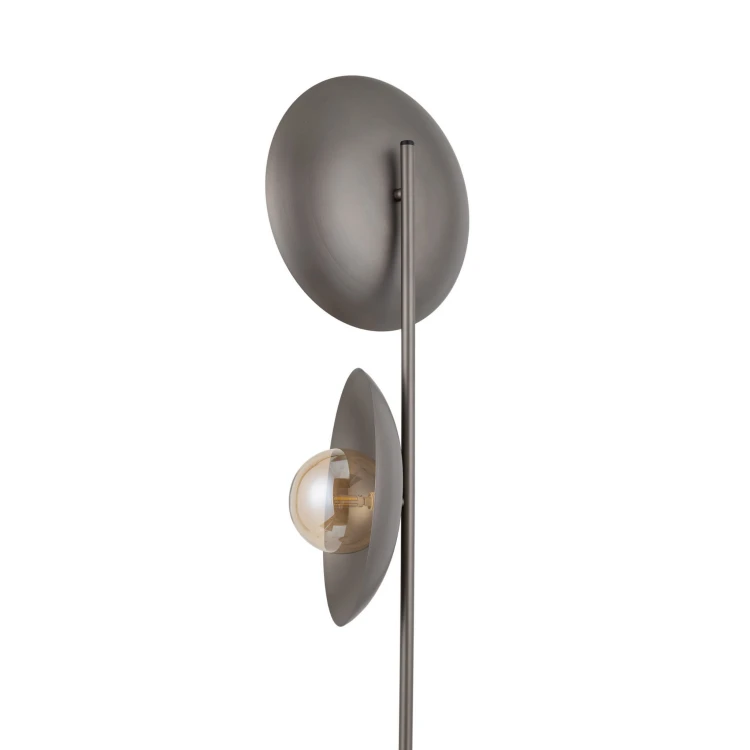 Lampa podłogowa SLATE NEW BROWN GLASS 2XG9