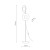 Lampa podłogowa SLATE NEW BROWN GLASS 2XG9