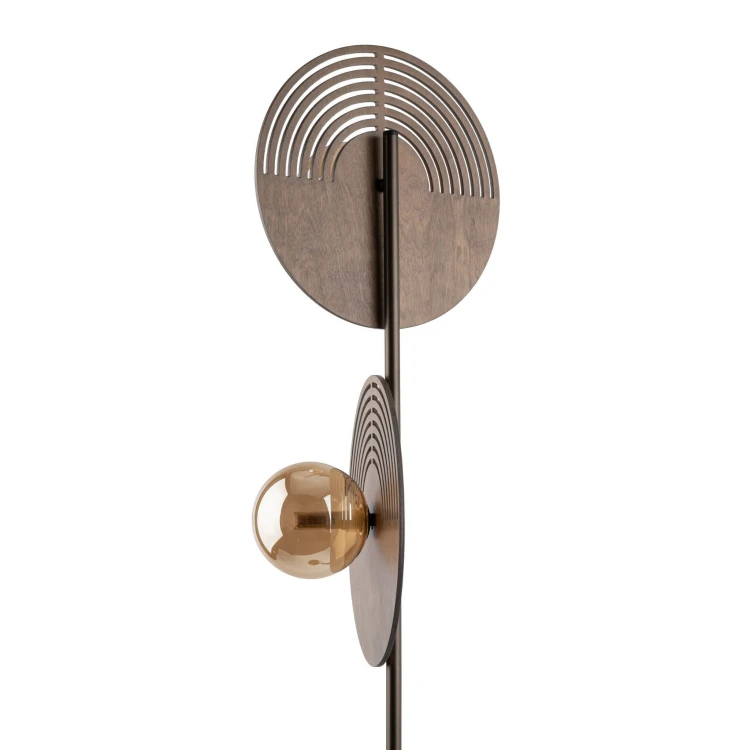 Lampa podłogowa LUNAR WOOD 2XG9
