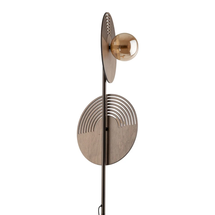 Lampa podłogowa LUNAR WOOD 2XG9