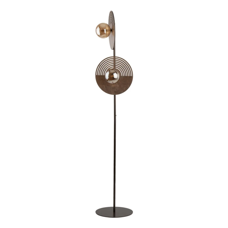 Lampa podłogowa LUNAR WOOD 2XG9