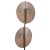 Lampa podłogowa LUNAR WOOD 2XG9