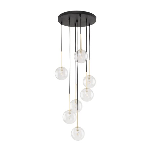 Lampa wisząca NILOS BLACK GOLD 7