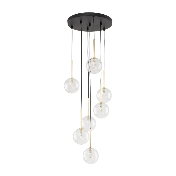 Lampa wisząca NILOS BLACK GOLD 7