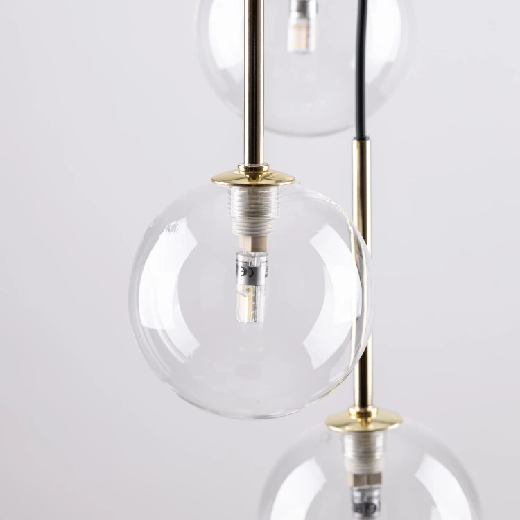 Lampa wisząca NILOS BLACK GOLD 7