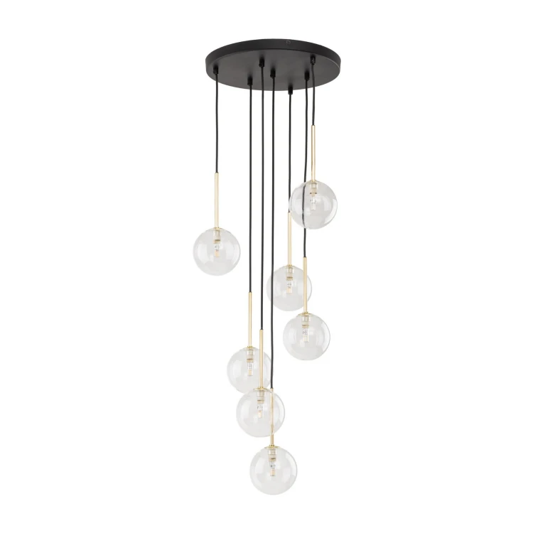 Lampa wisząca NILOS BLACK GOLD 7