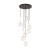 Lampa wisząca NILOS BLACK GOLD 7