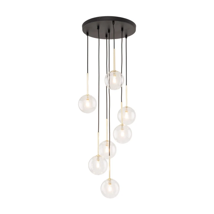 Lampa wisząca NILOS BLACK GOLD 7