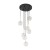 Lampa wisząca NILOS BLACK GOLD 7