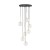 Lampa wisząca NILOS BLACK GOLD 7