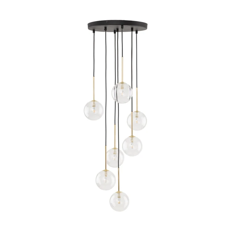 Lampa wisząca NILOS BLACK GOLD 7