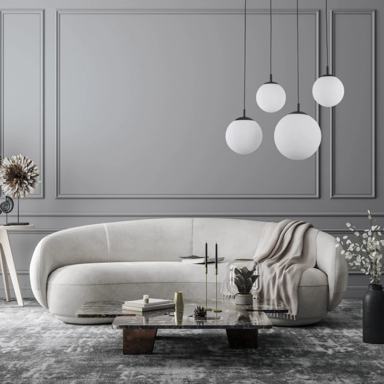Lampa wisząca ESME WHITE listwa