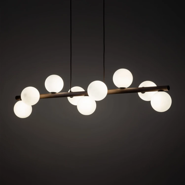 Lampa wisząca ESTERA WOOD ORZECH 9