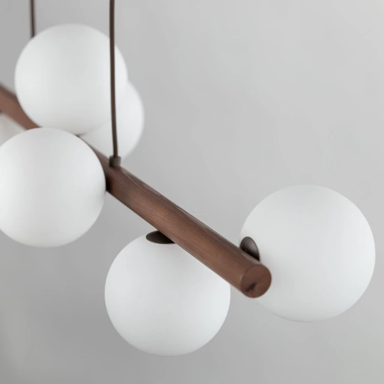Lampa wisząca ESTERA WOOD ORZECH 9
