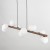 Lampa wisząca ESTERA WOOD ORZECH 9