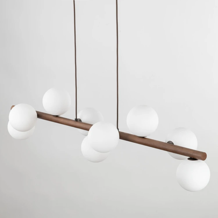 Lampa wisząca ESTERA WOOD ORZECH 9