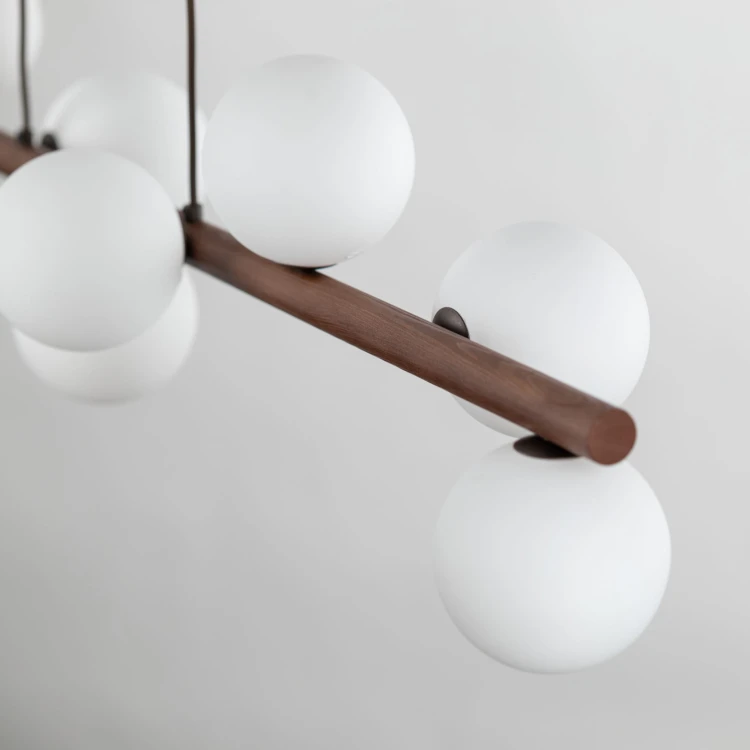 Lampa wisząca ESTERA WOOD ORZECH 9