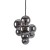 Lampa wisząca ESTERA BLACK 9