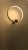 Lampa ścienna CIRCLE WALL złota