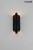 Lampa ścienna HARMONIC czarna
