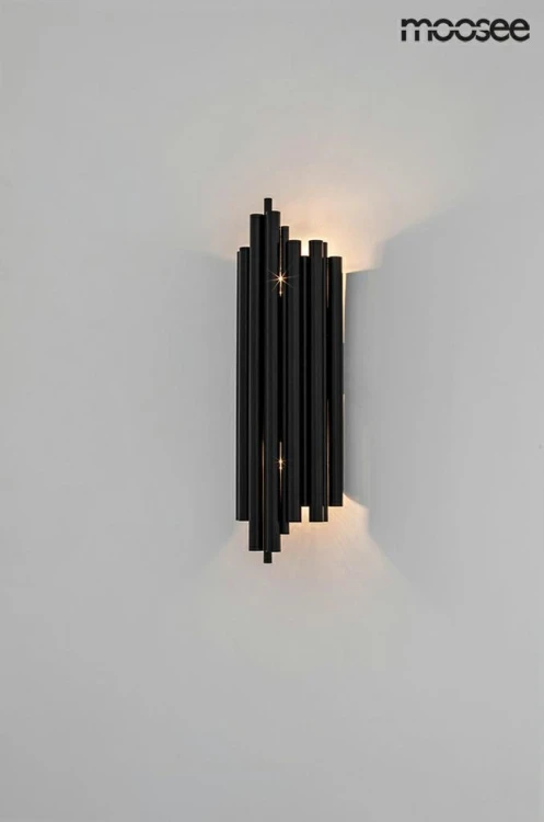 Lampa ścienna HARMONIC czarna