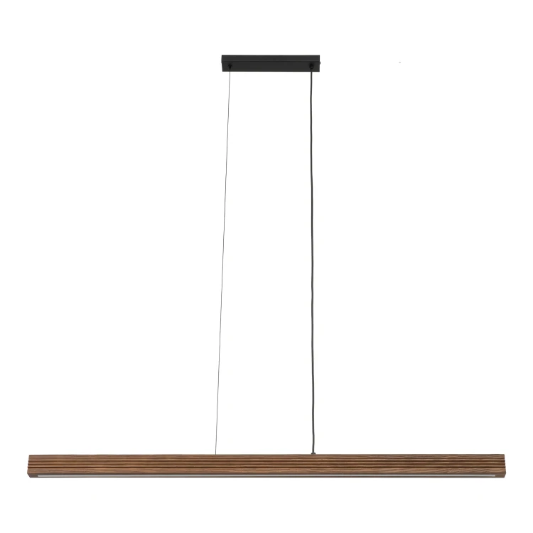 Lampa wisząca VIGA WOOD LED sosna szczotkowana orzech