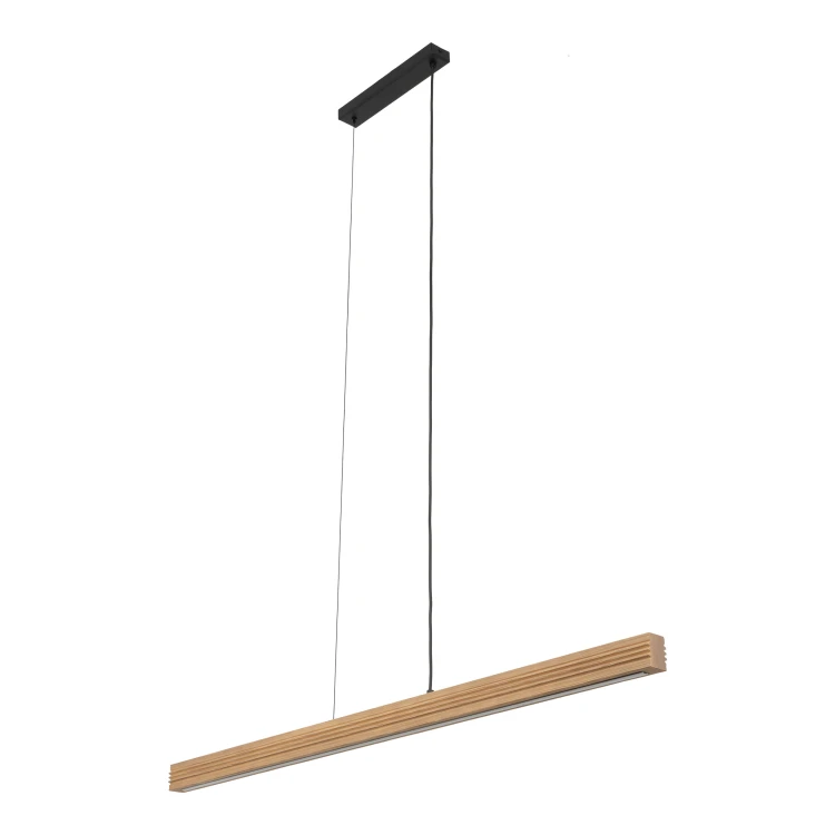 Lampa wisząca VIGA WOOD LED sosna szczotkowana postarzana